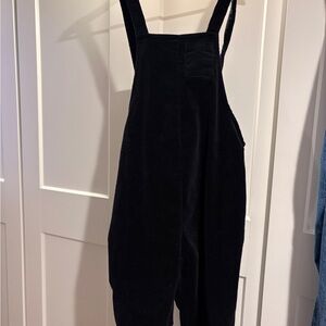 Stowaway Maternity Black Overalls